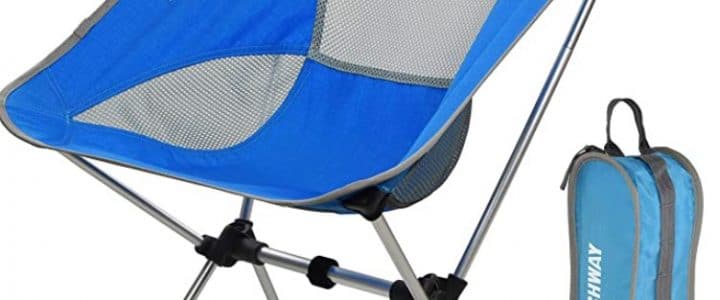 MARCHWAY Ultralight folding camping chair